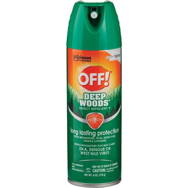 Off Deep Woods 6 Oz. Insect Repellent Aerosol Spray 1842 - main